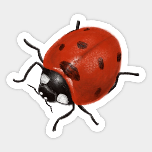 Ladybird Sticker by Funfil